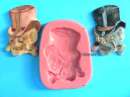 Skull and Top Hat Silicone Mould